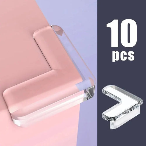 10PCS Clear Anti-collision Coffee Table Furniture Corner Protectors