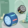 Load image into Gallery viewer, 3D Cylinder Cube Toy Magical Bean Gyro Rotate Slide Puzzle Games
