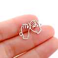 Load image into Gallery viewer, 5pcs/Lot Stainless Steel Pendant Cute Baby Foot /Virgin Mary/Maternal
