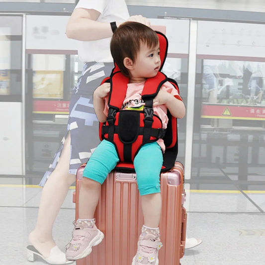 Seat Cushion For Suitcase Dining Chair Baby Car Straps To Child Seat