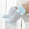 Load image into Gallery viewer, lawadka 0-24M Baby Girl Socks Toddler Big Bow Cotton Summer Mesh
