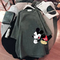 Load image into Gallery viewer, Disney Mickey Mouse T-shirt Summer Cartoon Mid-length Short-sleeved
