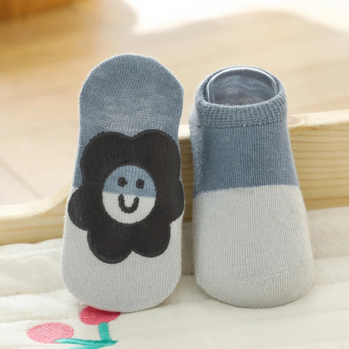 Baby Socks Children Floor Socks Combed Cotton Baby Non-Slip Toddler