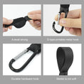 Load image into Gallery viewer, 4/1pcs Baby Stroller Hook Clip Aluminum Alloy Carabiner Cart Organizer
