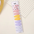 Load image into Gallery viewer, 10/20Pcs Cotton Print Hair Clip Hairpin for Girl Fabric Plaid Mini BB
