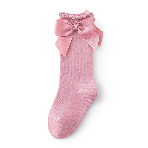 Baby Accessories New Girls' Socks Spring Summer Bow Princess Mother