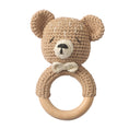 Load image into Gallery viewer, 1pc Baby Animal Crochet Rattle 0 12 Months Baby Toys Mother Kids
