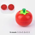 Load image into Gallery viewer, Simulation Kitchen Pretend Play Toy Magnetic Wooden Cutting Fruits
