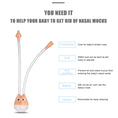 Load image into Gallery viewer, Nasal Aspirator Infant Nasal Suction Snot Cleaner Baby Mouth Suction
