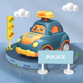 Load image into Gallery viewer, Children Cartoon Mini Car Toy Press Go Inertial Cute Fire Truck
