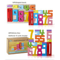 Load image into Gallery viewer, Wooden educational digital blocks, creative puzzles, stacking toys,
