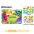 Load image into Gallery viewer, Sticker Montessori Quiet Book Puzzles Educational Toys for Kids
