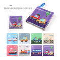 Load image into Gallery viewer, Soft Baby Books toys Montessori 3D Touch Feel High Contrast Cloth Book
