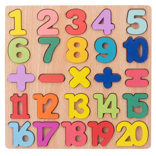 Baby Wooden Puzzles Montessori Toys 1 2 Years Toddler Toys Hand Grab