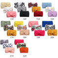 Load image into Gallery viewer, 3Pcs/Lot Flower Bullet Baby Headband Cow Leopard Dot Print Headwraps
