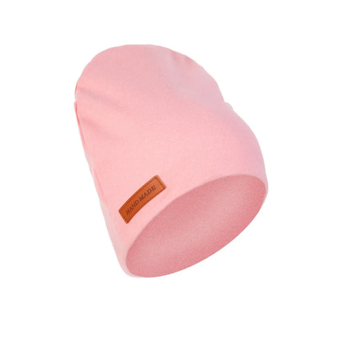 Solid Cashmere Baby Turban India Hats Newborn Boys Girls Autumn Winter