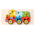 Load image into Gallery viewer, Montessori Wooden Toddler Puzzles for Kids Montessori Toys for
