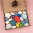 Load image into Gallery viewer, Wooden Sorting Stacking Rocks Stones Sensory Toddler Toys Learning
