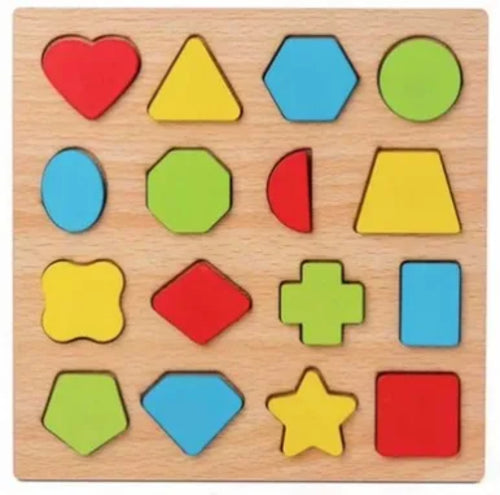 Baby Wooden Puzzles Montessori Toys 1 2 Years Toddler Toys Hand Grab