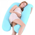 Load image into Gallery viewer, U-shaped Pregnancy Pillow Pure Cotton Lumbar Support Backrest Pillow
