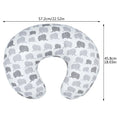 Load image into Gallery viewer, Baby Nursing Pillowcase Elastic U-shaped Pillow Case Detachable Pillow
