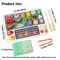 Load image into Gallery viewer, Wooden BBQ Grill Toy Set, Montessori Cooking Experience, Barbecue
