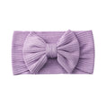 Load image into Gallery viewer, Candy Color Knit Baby Headbands Rib Bow Elastic Soft Newborn Headbands
