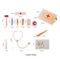 Load image into Gallery viewer, Children Doctor Toy Set Silicone Simulation Medical Box Montessori Toy
