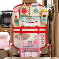 Load image into Gallery viewer, Cartoon Baby Car Seat Back Storage Bag, Large Capacity
