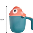 Load image into Gallery viewer, Baby Bath Shower Head Rinse Cup Cartoon Shark Cute Shower Washing
