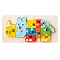 Load image into Gallery viewer, Montessori Wooden Toddler Puzzles for Kids Montessori Toys for
