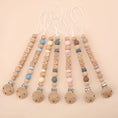 Load image into Gallery viewer, Baby Pacifier Clips Personalized Name BPA Free Morandi Color Dummy
