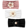 Load image into Gallery viewer, 3Pcs Baby Headbands Newborn Baby Girl Flower Nylon Headbands Soft
