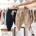 Load image into Gallery viewer, New Cotton Cargo Pants for 2-6 Years Old Solid Boys Casual Sport Pants
