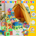 Load image into Gallery viewer, Magnetic Tiles Magnetic Toys for Boys Girls Magnetic Blocks Building
