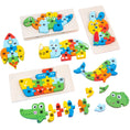 Load image into Gallery viewer, Montessori Wooden Toddler Puzzles for Kids Montessori Toys for
