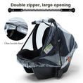 Load image into Gallery viewer, Baby Safety Seat Rain Cover Transparent EVA Baby Stroller Carriage
