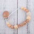 Load image into Gallery viewer, Baby Pacifier Clips Personalised Name Dummy Nipple Holder Chain
