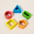 Load image into Gallery viewer, Montessori Wood Toys for Kids Wooden Sorting Stacking Toys for Baby
