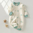 Load image into Gallery viewer, Rompers Pure Cotton Boneless Baby One-piece Full-print Long-sleeved
