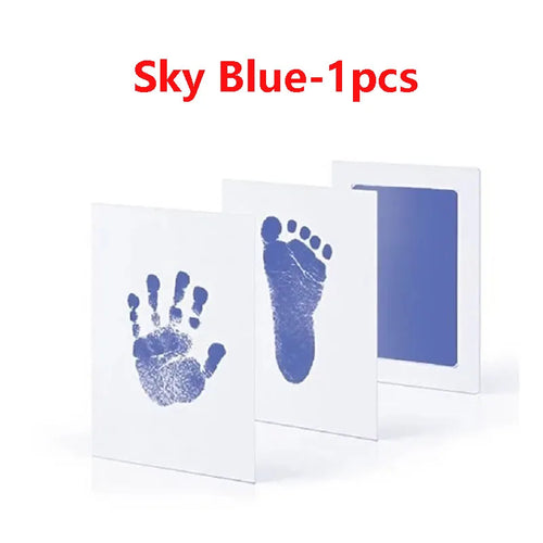 Baby Care Non-Toxic Baby Handprint Footprint Imprint Kit Baby