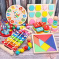 Load image into Gallery viewer, Baby Educational Toy Montessori Wooden 3D Toys Childhood Learning
