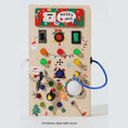 Load image into Gallery viewer, Wooden Children's Sensory Training Toys, Montessori Busy Board, LED
