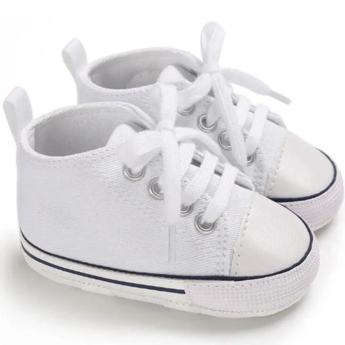 New Baby Shoes Boys Girls Classic Canvas Casual Sneakers Newborn First