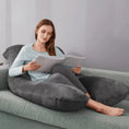 Load image into Gallery viewer, Super Soft Pregnancy Body Pillow U Shape Maternity Pillows Flexible
