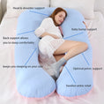 Load image into Gallery viewer, Replacement Cover for Maternity Pregnancy Pillow Cover Removable Cover
