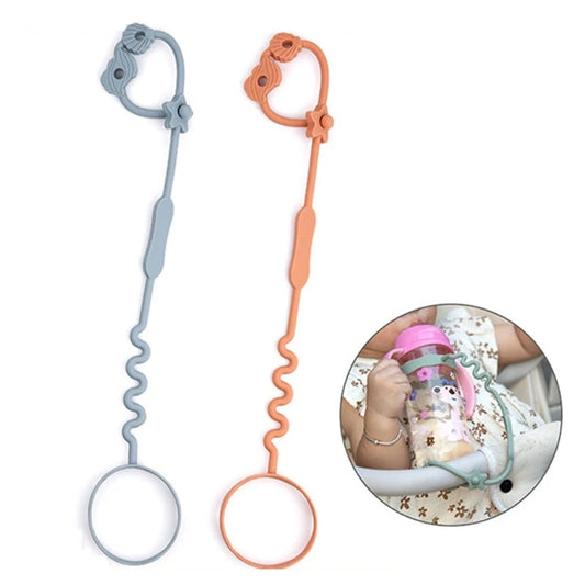 Baby Pacifier Holder Soft Silicone Pacifier Chain Infant Teething Toy