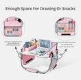 Load image into Gallery viewer, Car Seat Travel Tray Safety Seat Play Table Organizer Storage Snacks
