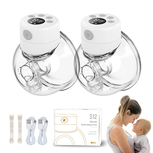 Hands Free Electric Breast Pumps Mother Milk Extractor Portable Breast