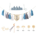 Load image into Gallery viewer, Baby Happy Birthday Banner Handmade Tassel Pendant First Boys Girl
